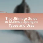 The Ultimate Guide to Makeup Sponges: Types and Uses